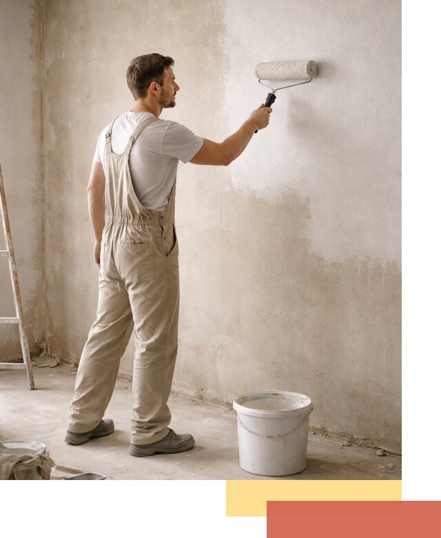 Грунтовка стен под отделку в Невинномысске профессиональным раствором