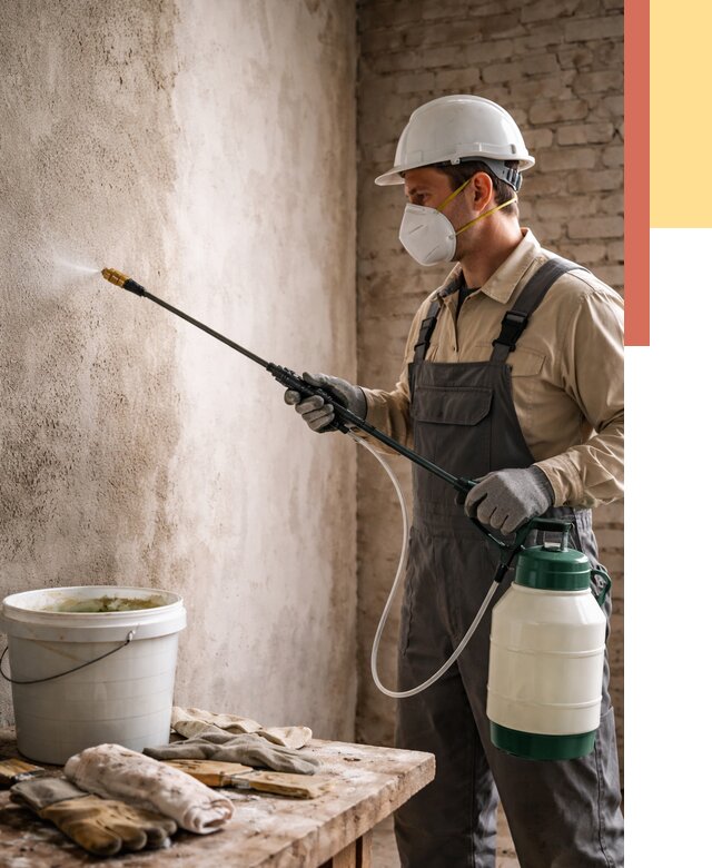 Антисептическая обработка стен в Невинномысске от 1227 руб. — быстро и недорого | ОТДЕЛОЧНИК-Нвн