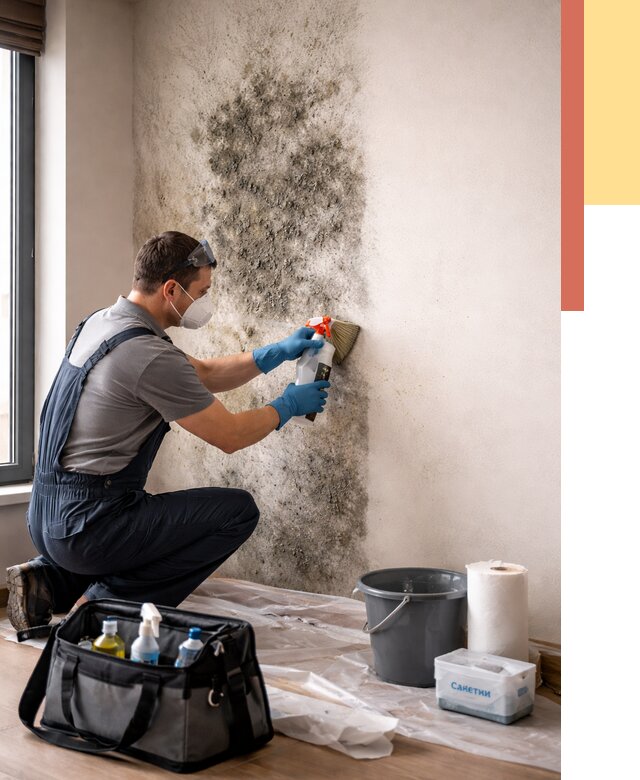 Удаление плесени со стен в Невинномысске от 2199 руб. — быстро и недорого | ОТДЕЛОЧНИК-Нвн