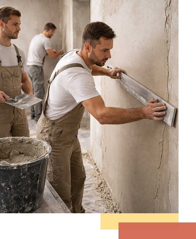 Штукатурка стен без маяков в Невинномысске быстро и качественно