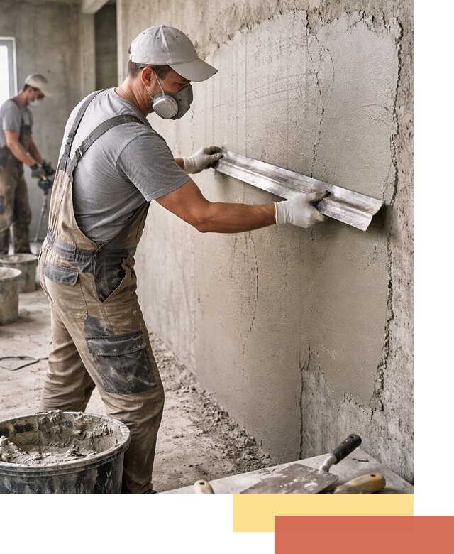 Штукатурка бетонных стен в Невинномысске качественно и долговечно