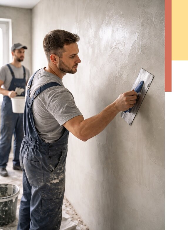 Глянцевание штукатурки стен в Невинномысске от 7672 руб. — услуги и затирка | ОТДЕЛОЧНИК-Нвн