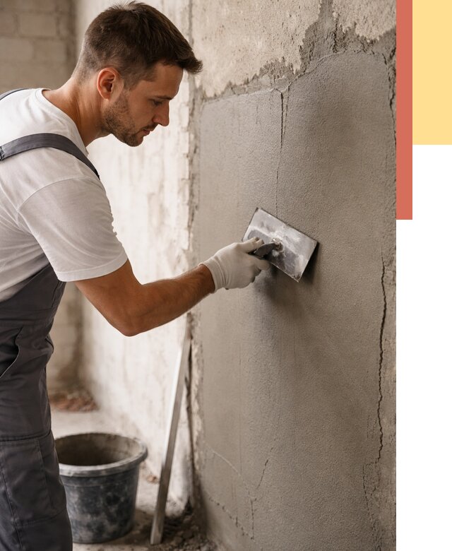 Штукатурка стен под плитку в Невинномысске от 4296 руб./м2 — выравнивание под плитку | ОТДЕЛОЧНИК-Нвн