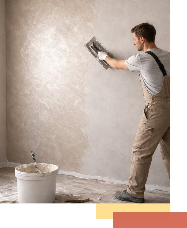 Декоративная штукатурка «Мокрый шелк» под ключ в Невинномысске