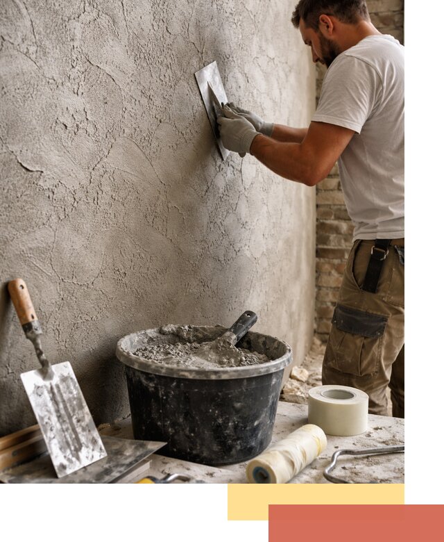 Декоративная штукатурка лофт в Невинномысске — отделка стен и потолков