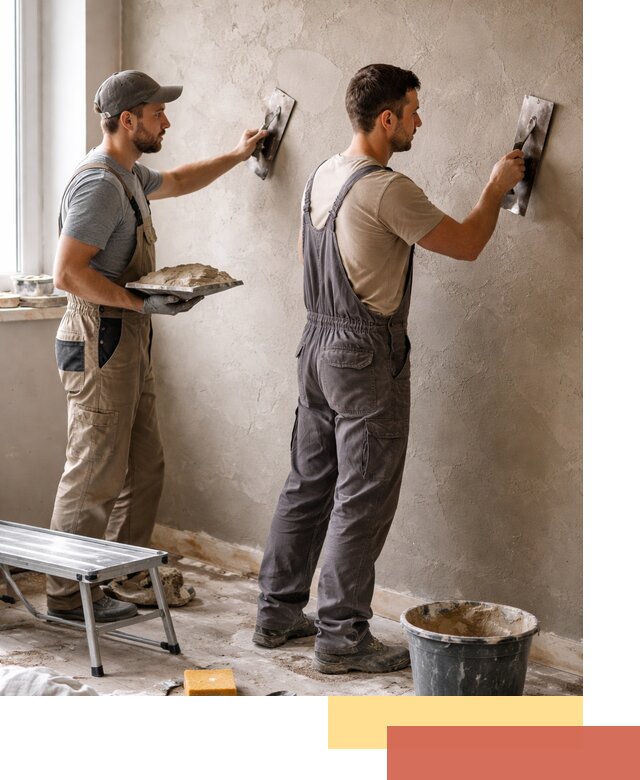 Ремонт декоративной штукатурки и восстановление фактуры в Невинномысске