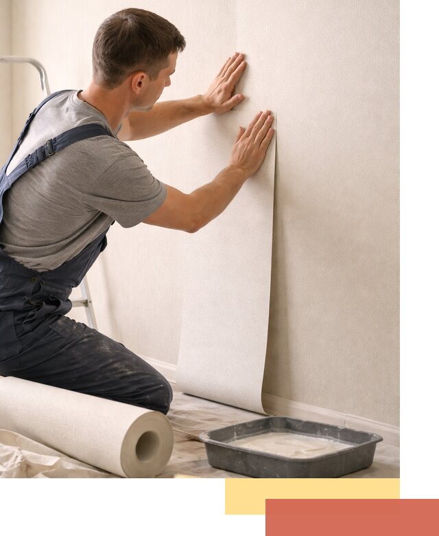 Поклейка флизелиновых обоев в Невинномысске качественно и быстро