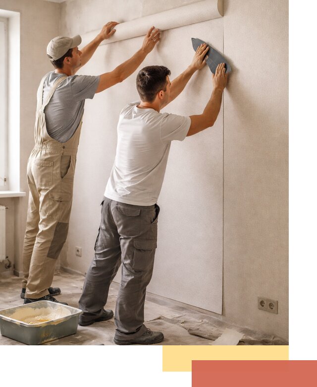 Поклейка виниловых обоев в Невинномысске профессионально и качественно