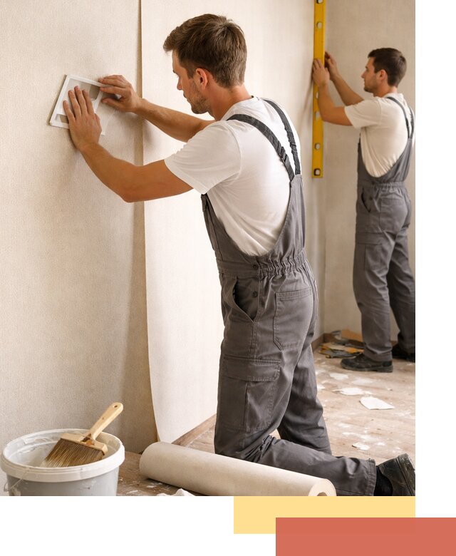 Поклейка бумажных обоев в Невинномысске качественно и недорого