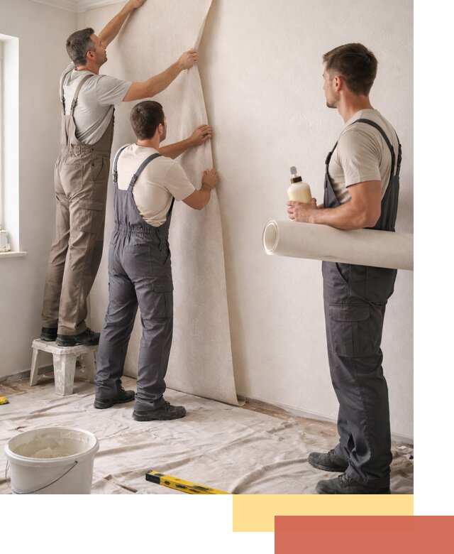 Оклейка стен обоями в Невинномысске — качественно и профессионально