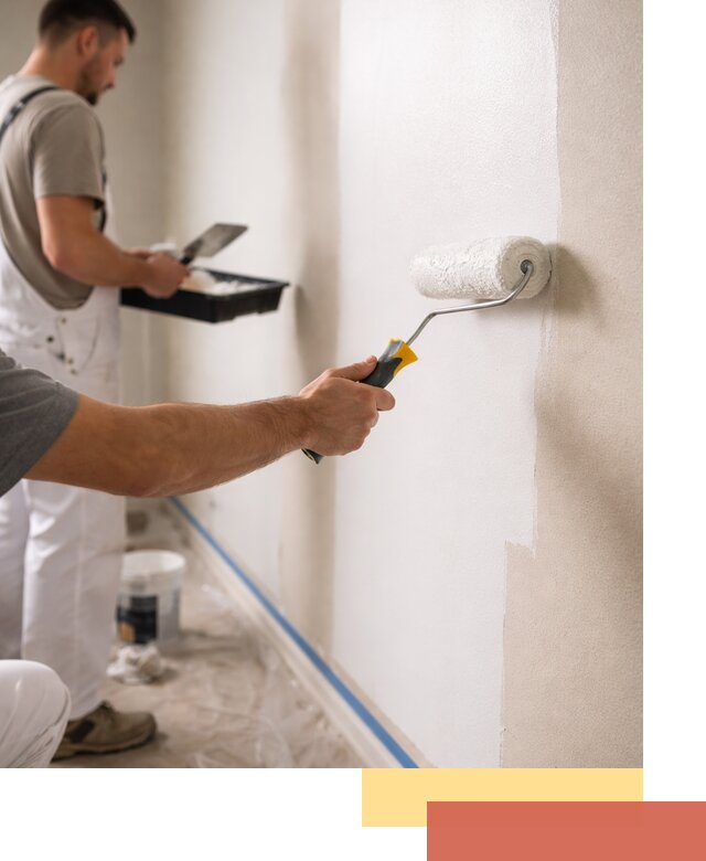 Покраска стен акриловой краской профессионально в Невинномысске