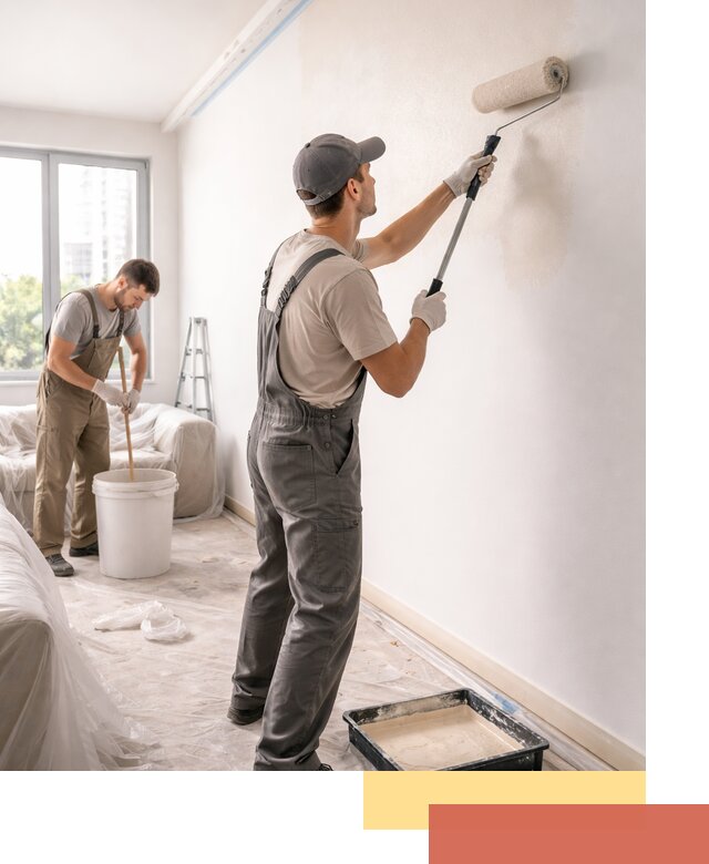 Покраска стен в офисе в Невинномысске — быстрый и качественный ремонт