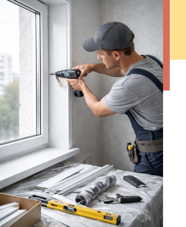 Установка пластиковых откосов в Невинномысске от 2302 руб. | ОТДЕЛОЧНИК-Нвн монтаж, быстро и недорого