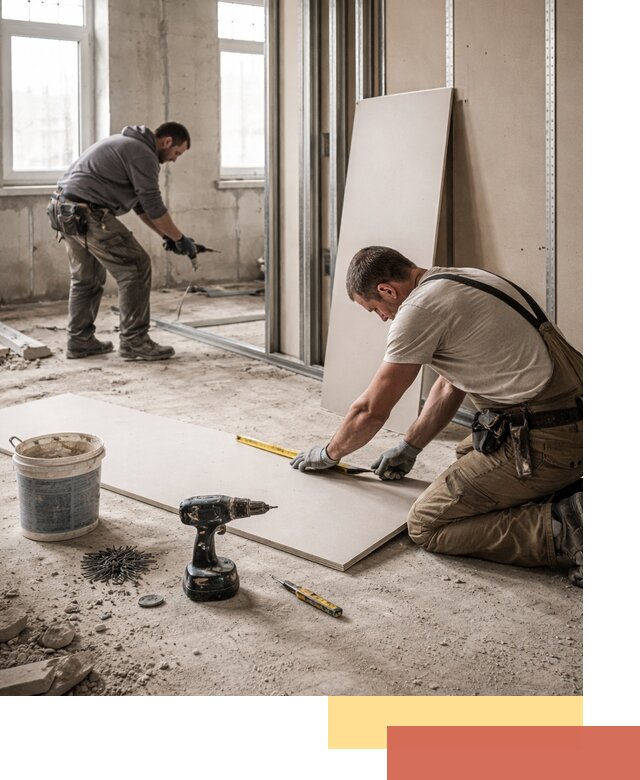 Кладка перегородок из ПГП под ключ в Невинномысске