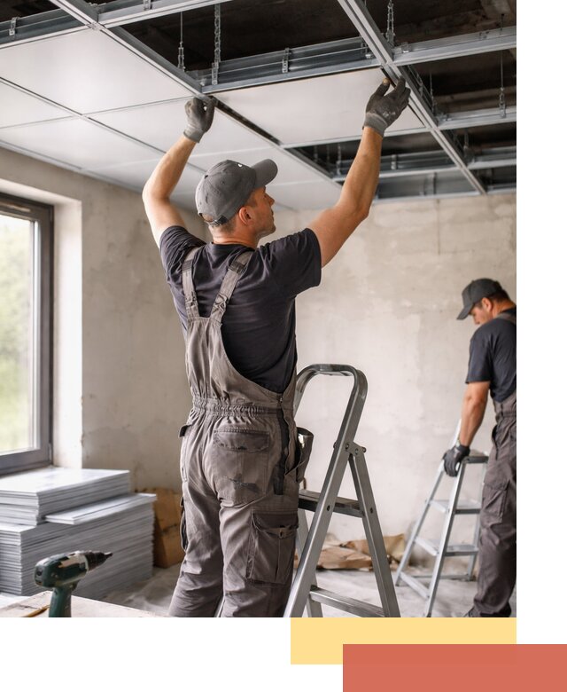 Монтаж кассетного потолка в Невинномысске качественно и быстро