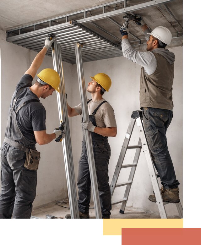 Монтаж реечного потолка под ключ в Невинномысске