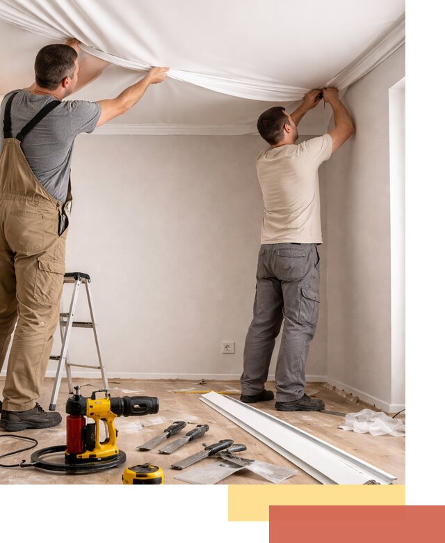 Монтаж ПВХ натяжного потолка в Невинномысске качественно и быстро