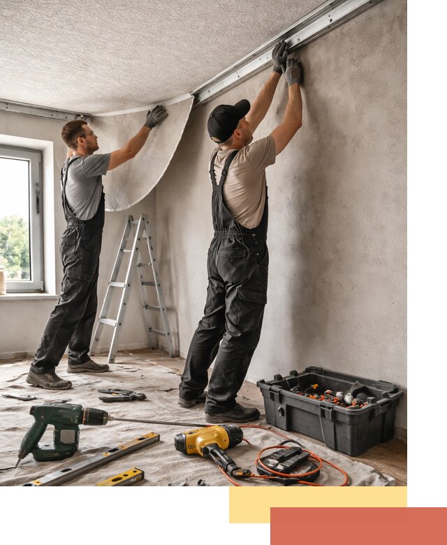 Монтаж фактурного натяжного потолка в Невинномысске качественно и быстро