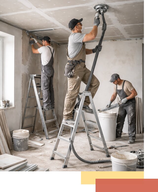 Ремонт потолка из гипсокартона в Невинномысске: быстрый и качественный монтаж