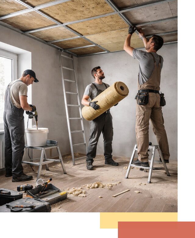 Шумоизоляция потолка в Невинномысске: профессиональный монтаж и отделка